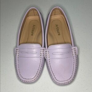 Women's Lavender Loafers